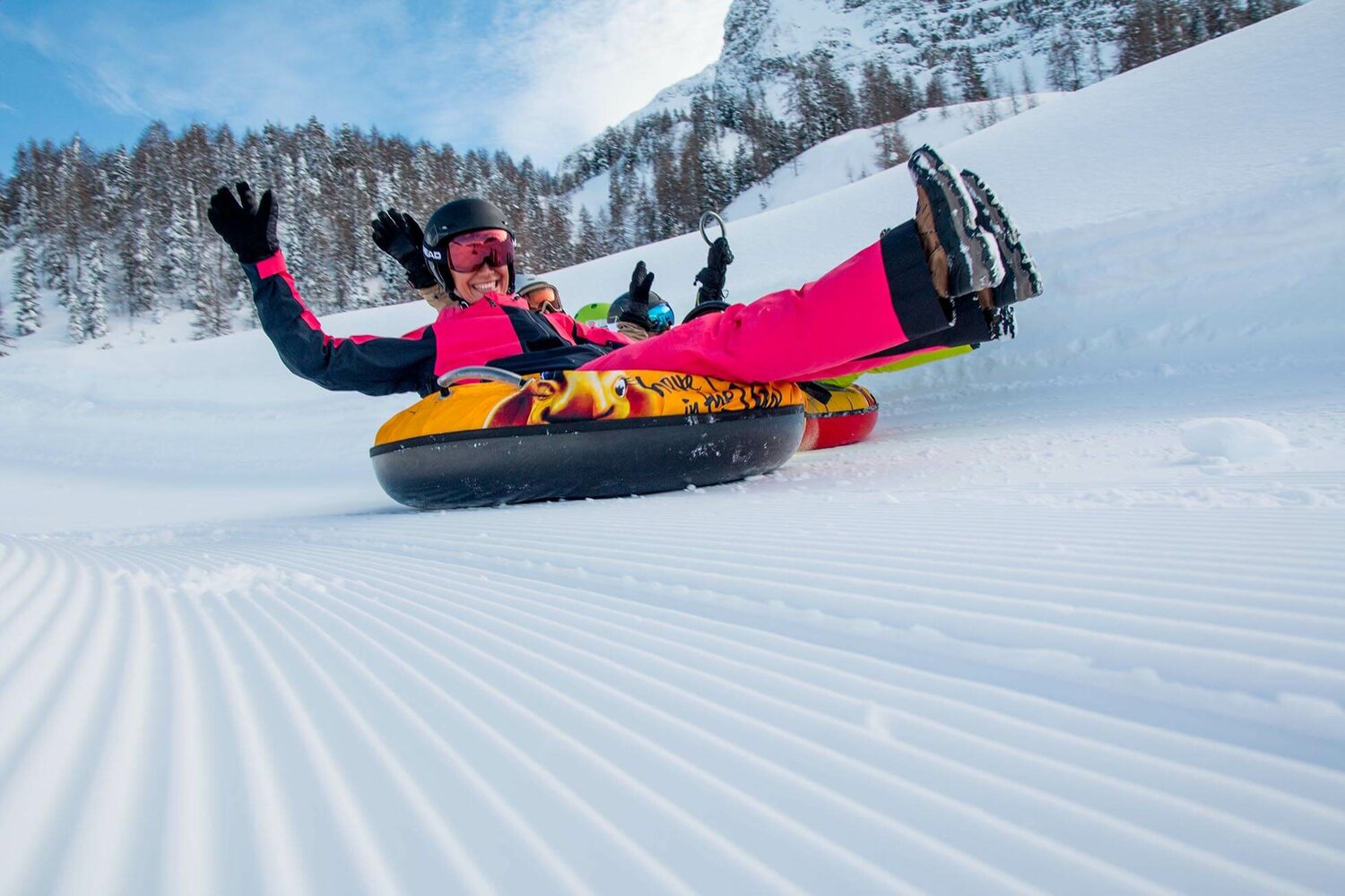 snowtubing